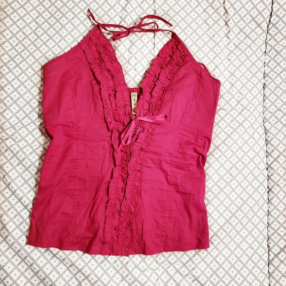 Pink halter top - Picture 2 of 4